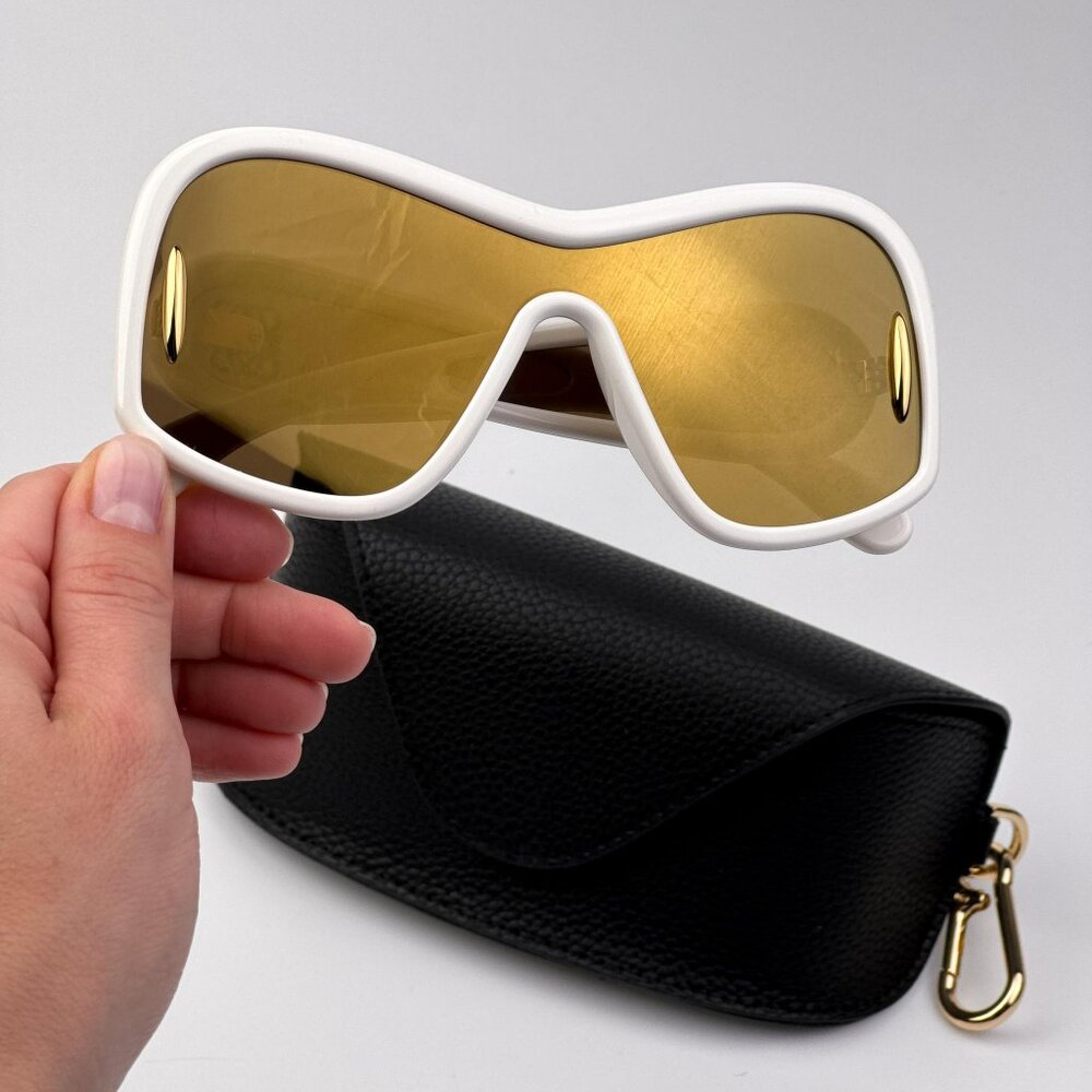 Loewe FASHION LW40131I Sunglasses – Ivory White Gold | Model LW40131I 25G